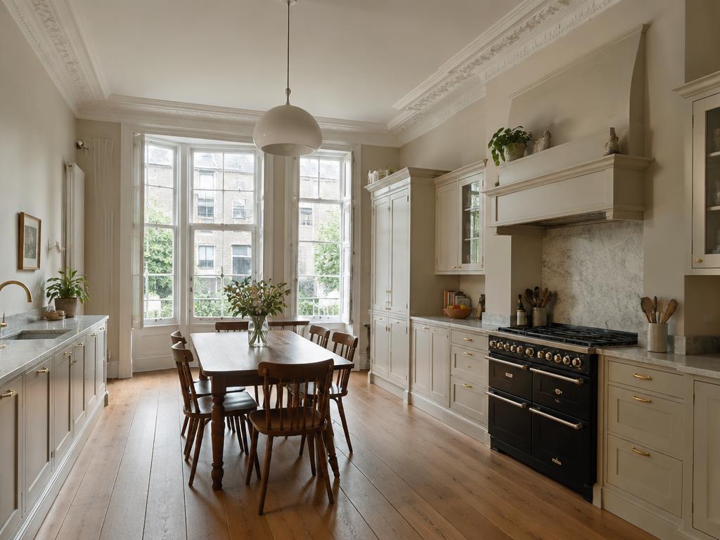 Renovated period kitchen-diner