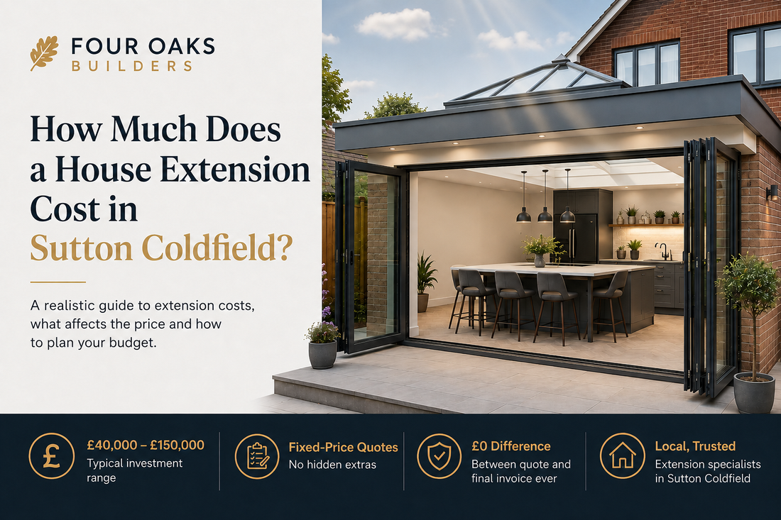 How Much Does a House Extension Really Cost in Sutton Coldfield in 2026?